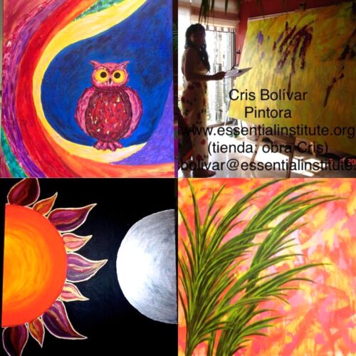Obra pictórica Cris Bolívar